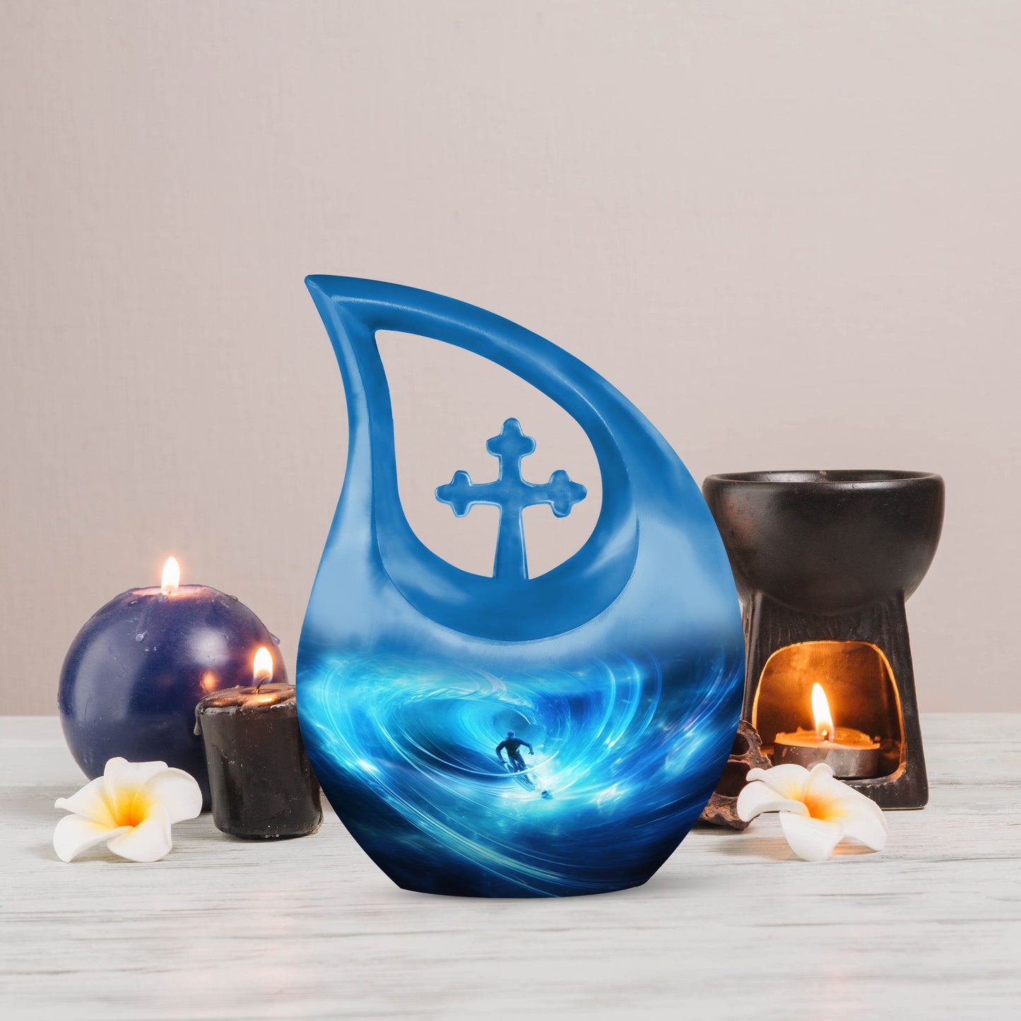 Aluminium Football Theme Cremation Urn