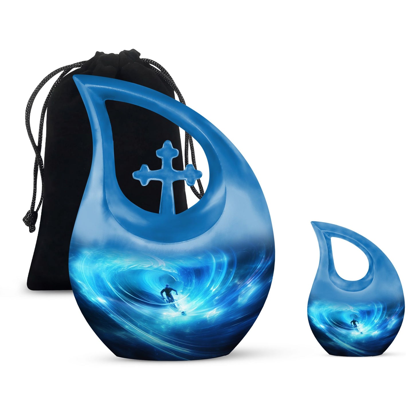Aluminium Football Theme Cremation Urn