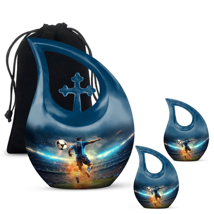 Football Large Cremation Urn