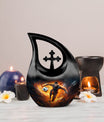 Cross Drop Large Football Urn