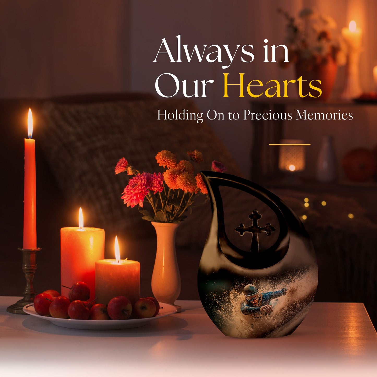 Football Urn for ash