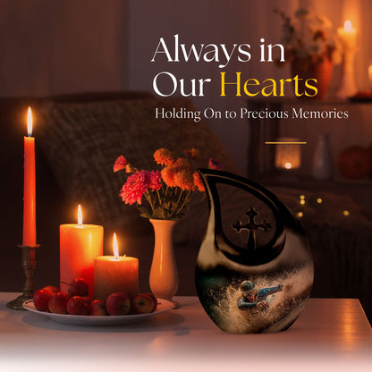 Football Urn for ash