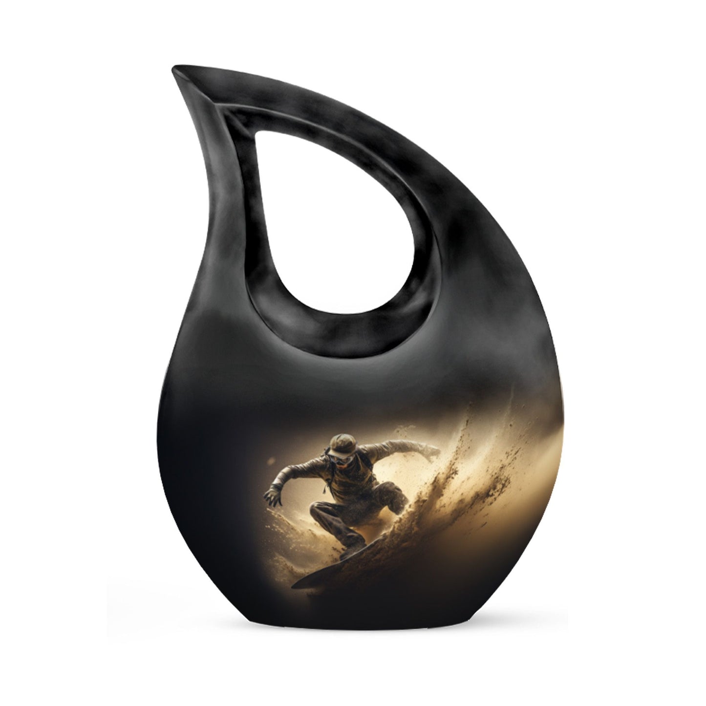 Football Themed Memorial Urn