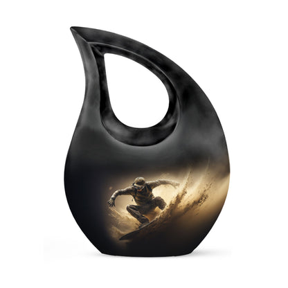 Football Themed Memorial Urn