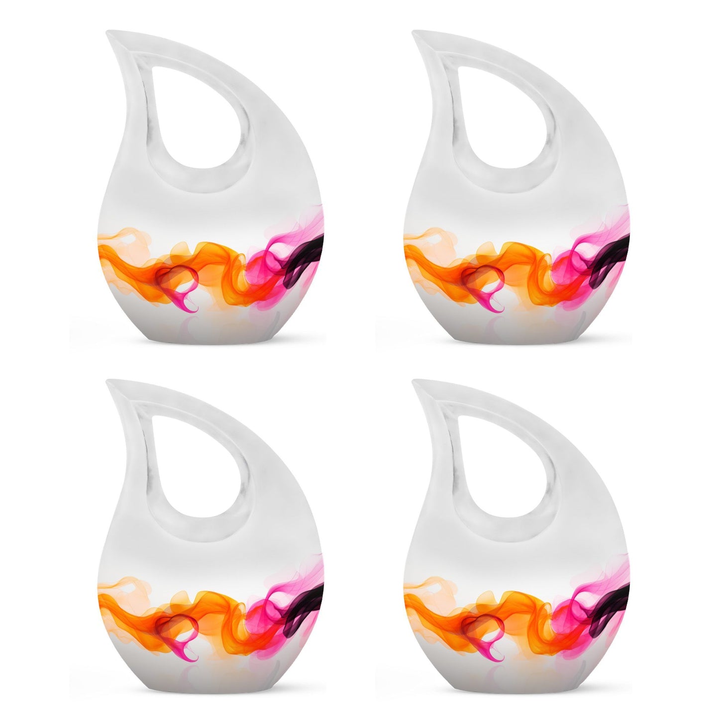 Abstract 10-inch Cremation Urn