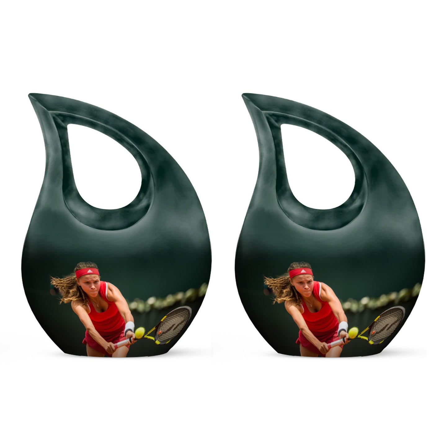 Sports themed urn for ashes