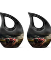 10-inch Car Race-themed Urn
