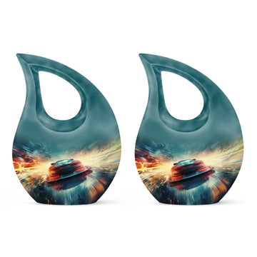 Small Urn Set of 2 -3