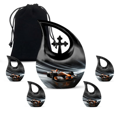 10-inch Car Race Urn for ashes