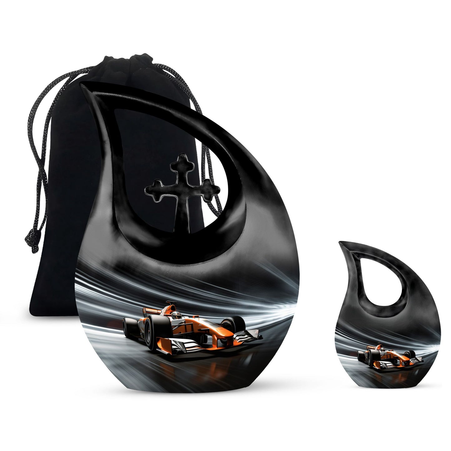 10-inch Car Race Urn for ashes