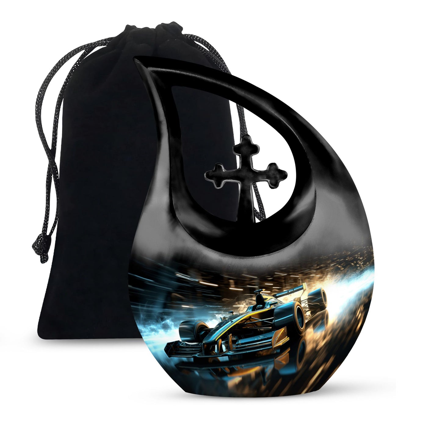 10-inch Car Race urn