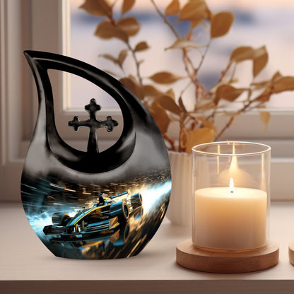 10-inch Car Race urn