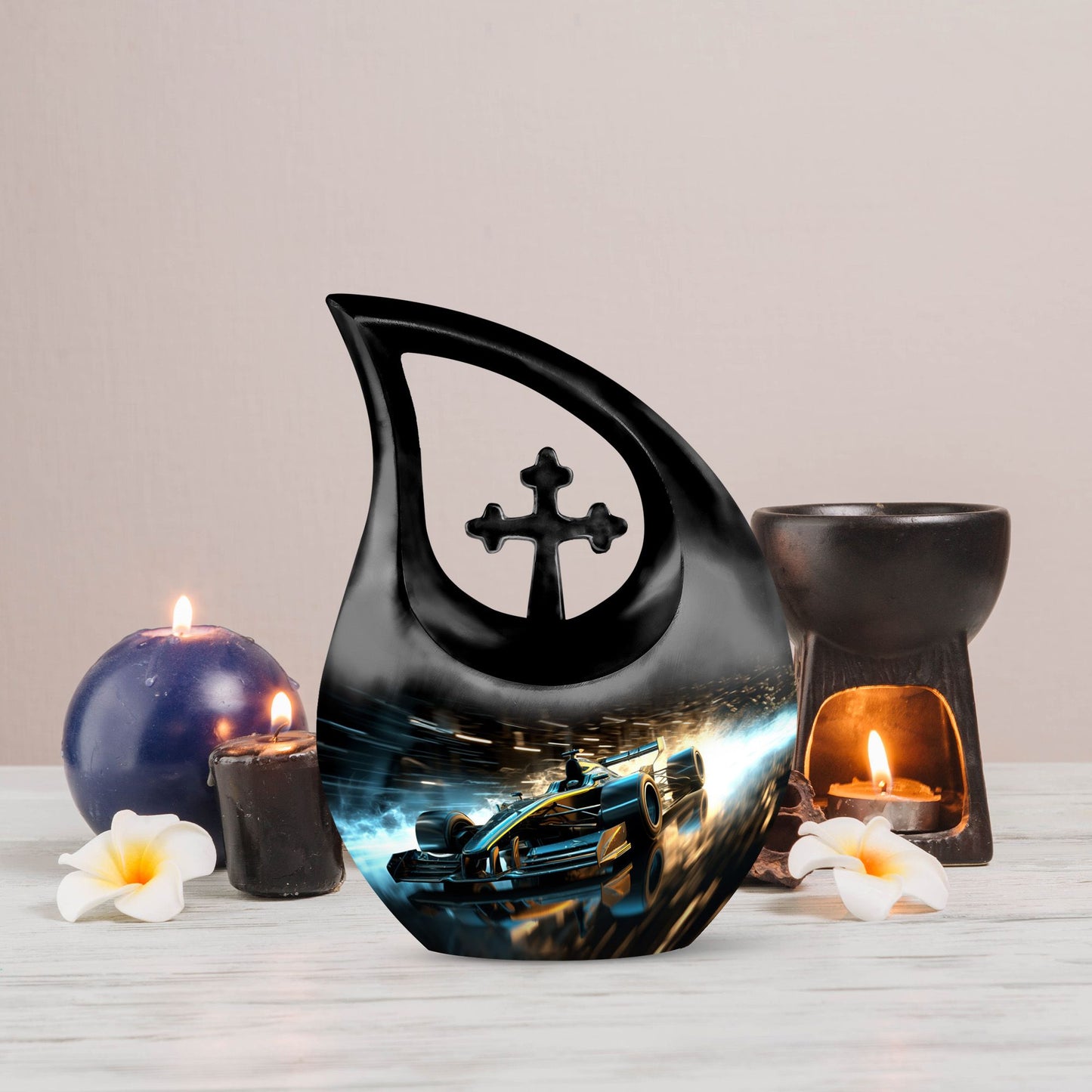 10-inch Car Race urn