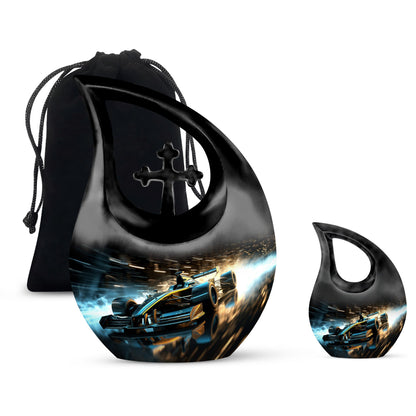 10-inch Car Race urn