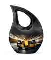 Large 10-inch Car Race theme Urn