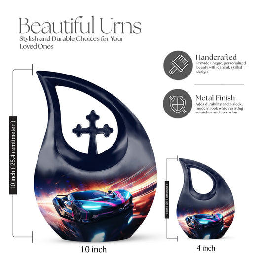 Affordable 10-inch Car Race Urn