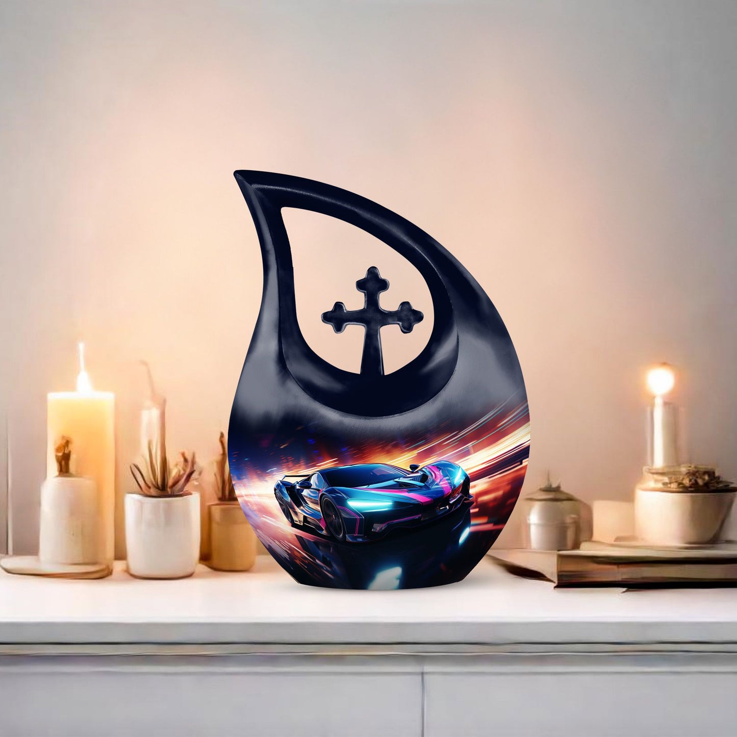 Affordable 10-inch Car Race Urn