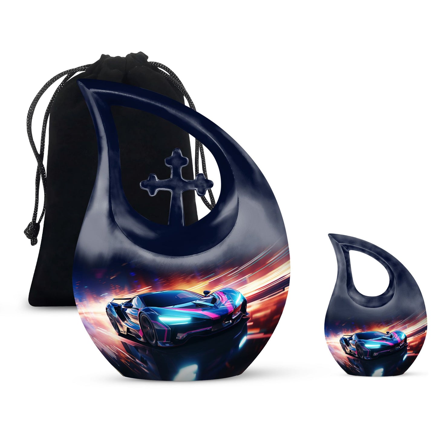 Affordable 10-inch Car Race Urn