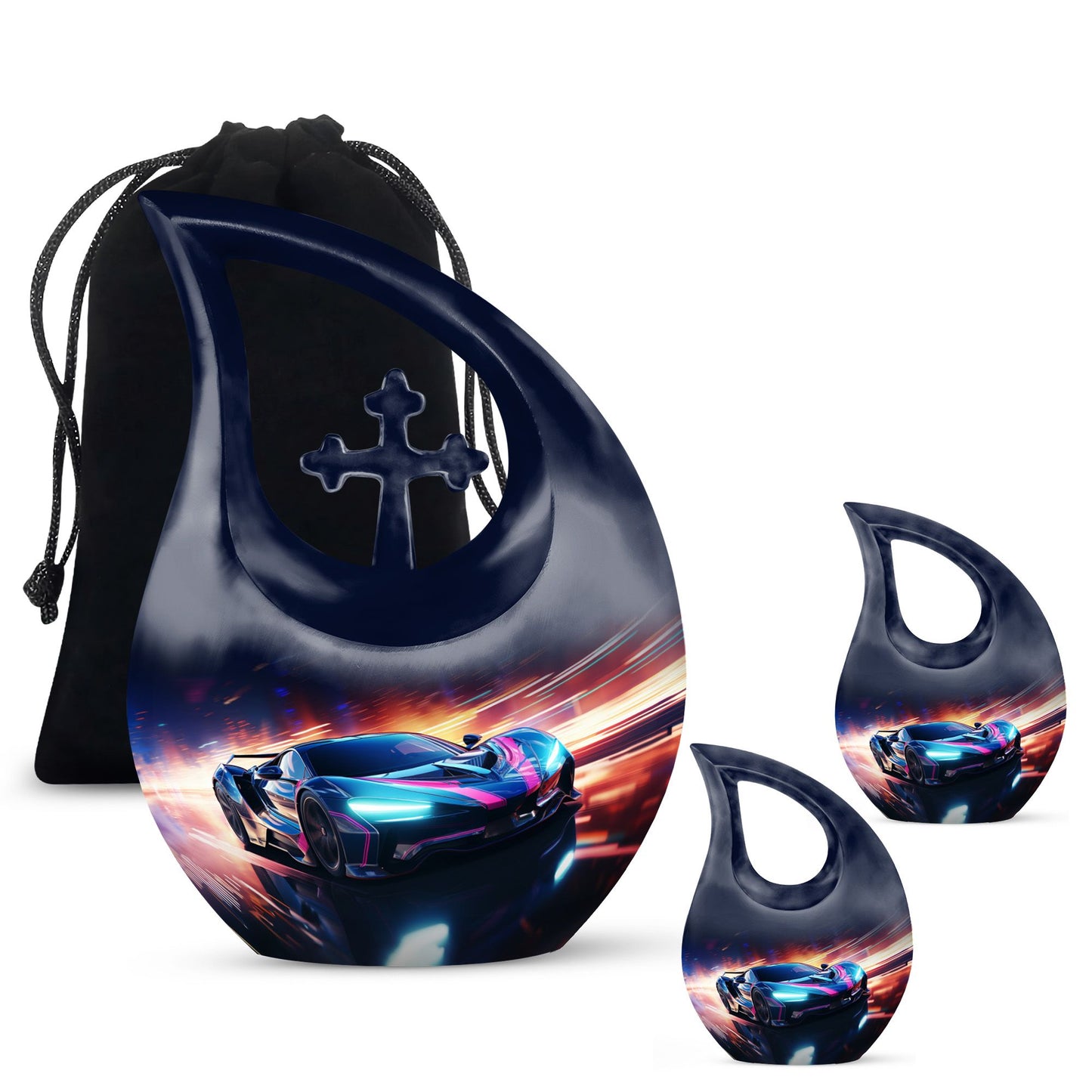 Affordable 10-inch Car Race Urn
