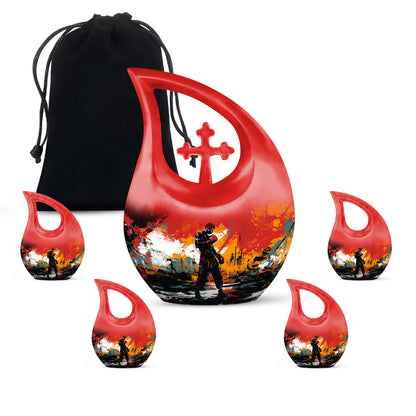Sports-themed Aluminium Urn