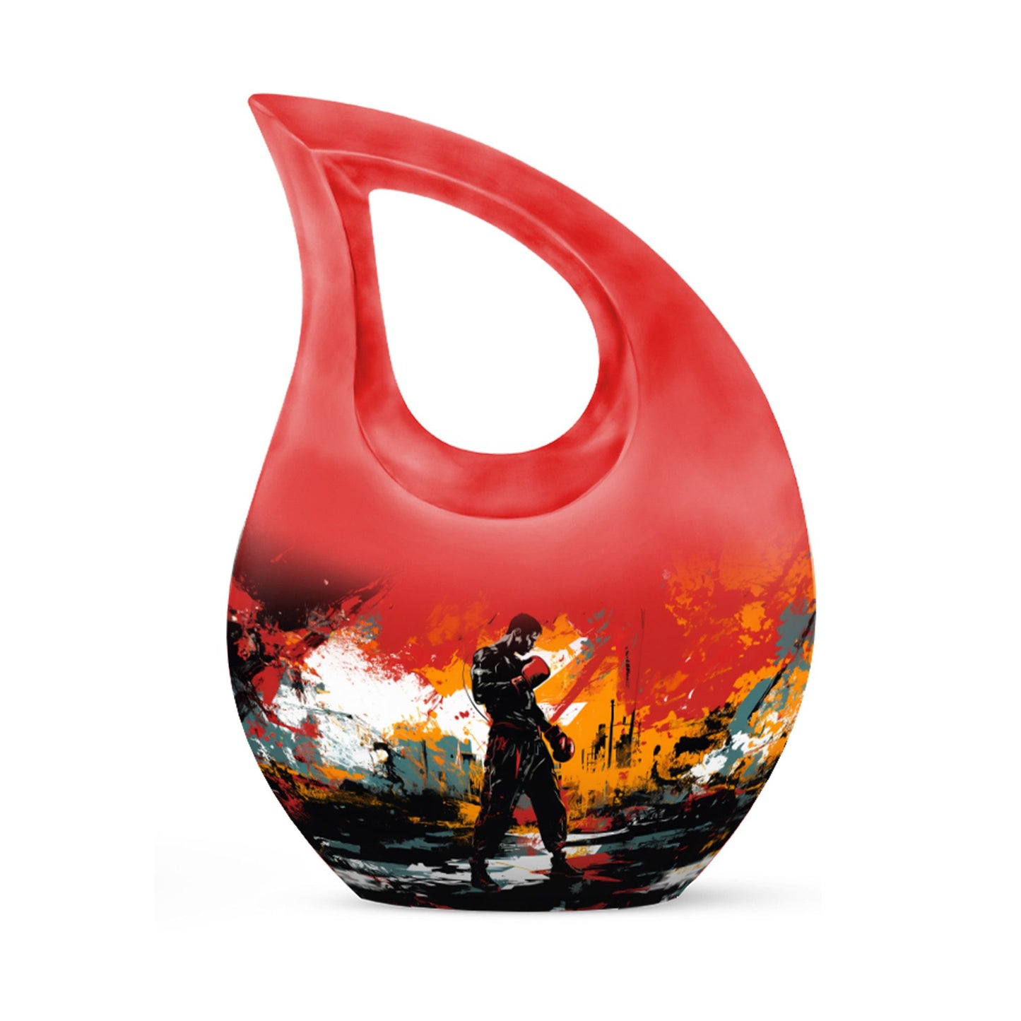 Sports-themed Aluminium Urn