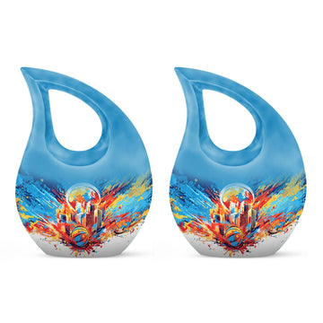 Small Urn Set of 2 -3