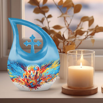 Sports-theme Urn for Cremation