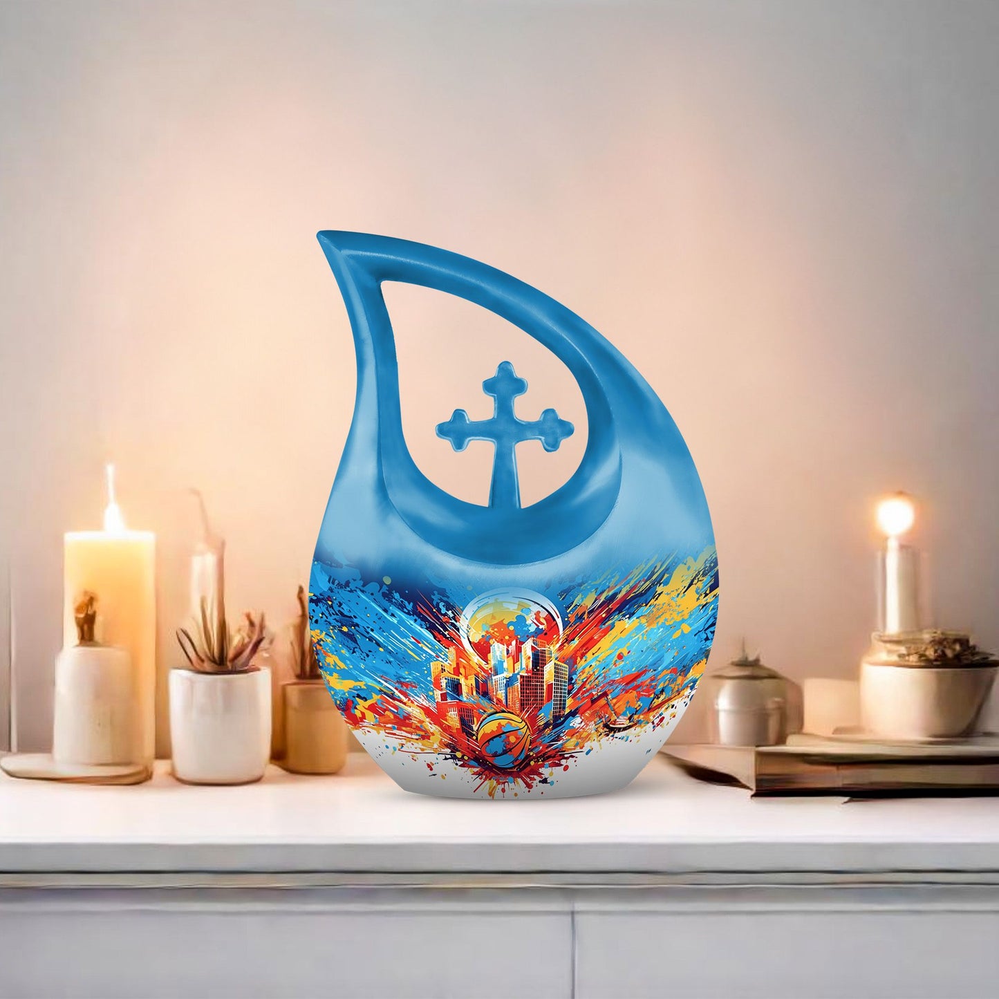 Sports-theme Urn for Cremation