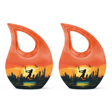 Small Urn Set of 2 -3