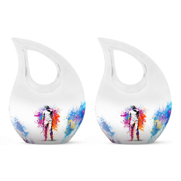 Small Urn Set of 2 -3