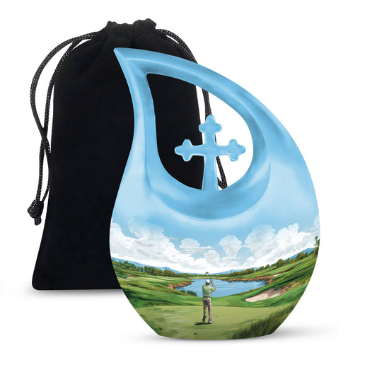 10-inch Sports themed Adult Urn