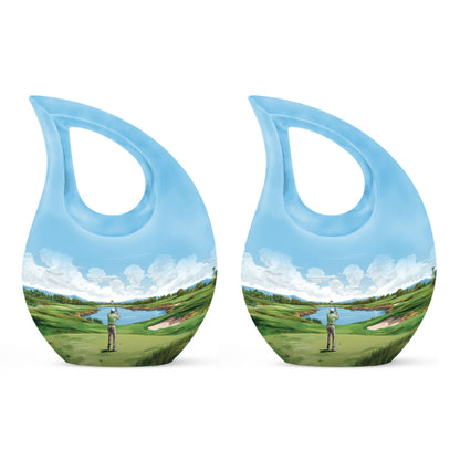 10-inch Sports themed Adult Urn