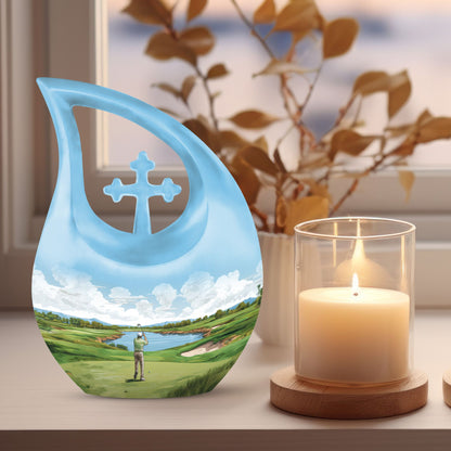 10-inch Sports themed Adult Urn