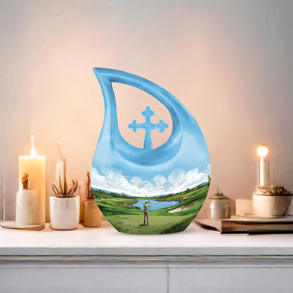 10-inch Sports themed Adult Urn