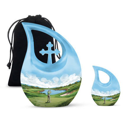 10-inch Sports themed Adult Urn