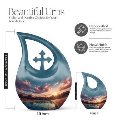 Swimming Pool Themed Cremation Urn