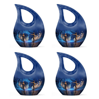 Dance Themed Cross Drop Urn