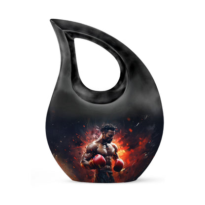 Boxing Urn for adult ashes