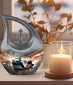Car Race theme Cremation Urn