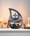 Car Race theme Cremation Urn