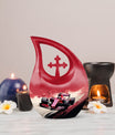 Car Race themed Memorial Urn