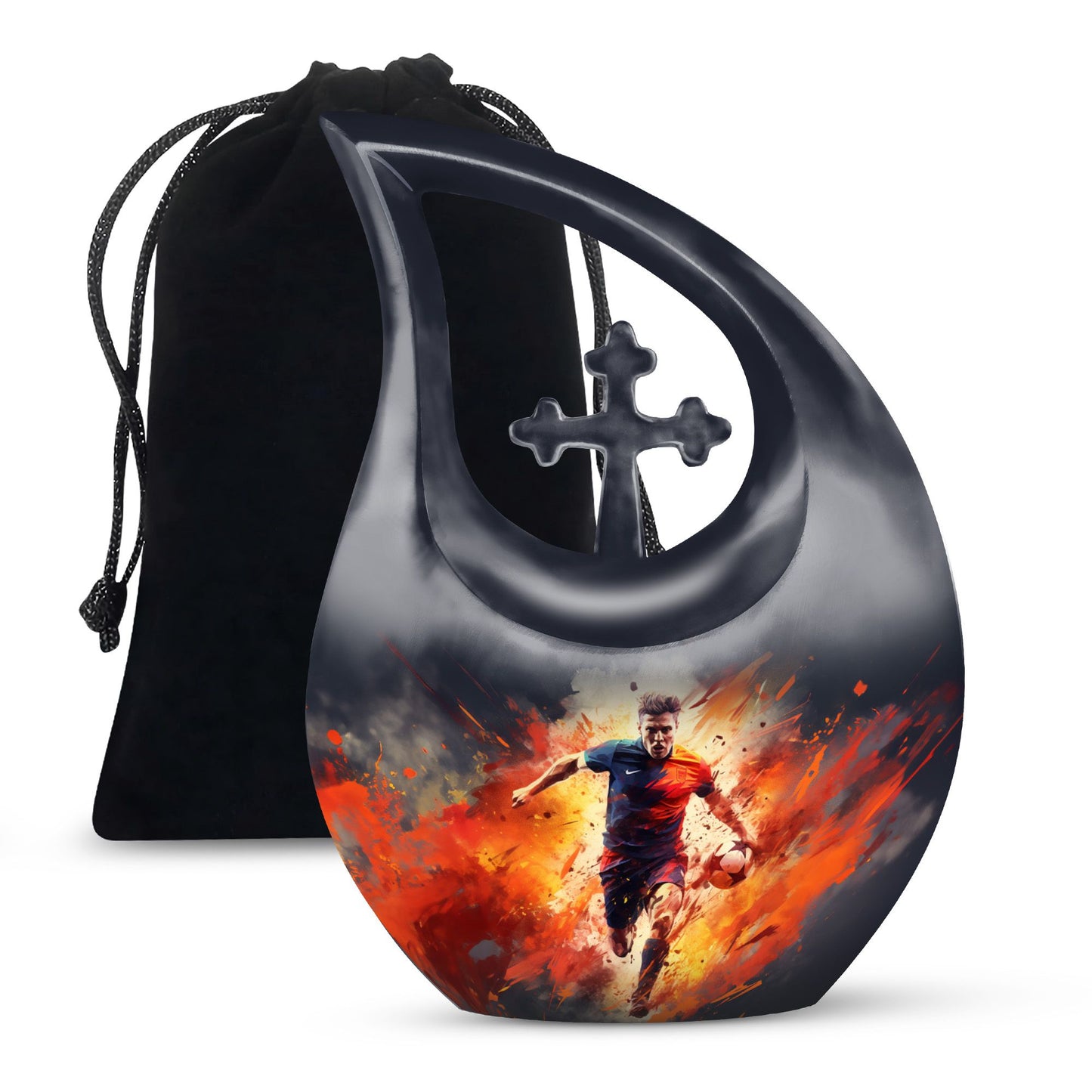 Cross Drop Sports Urn