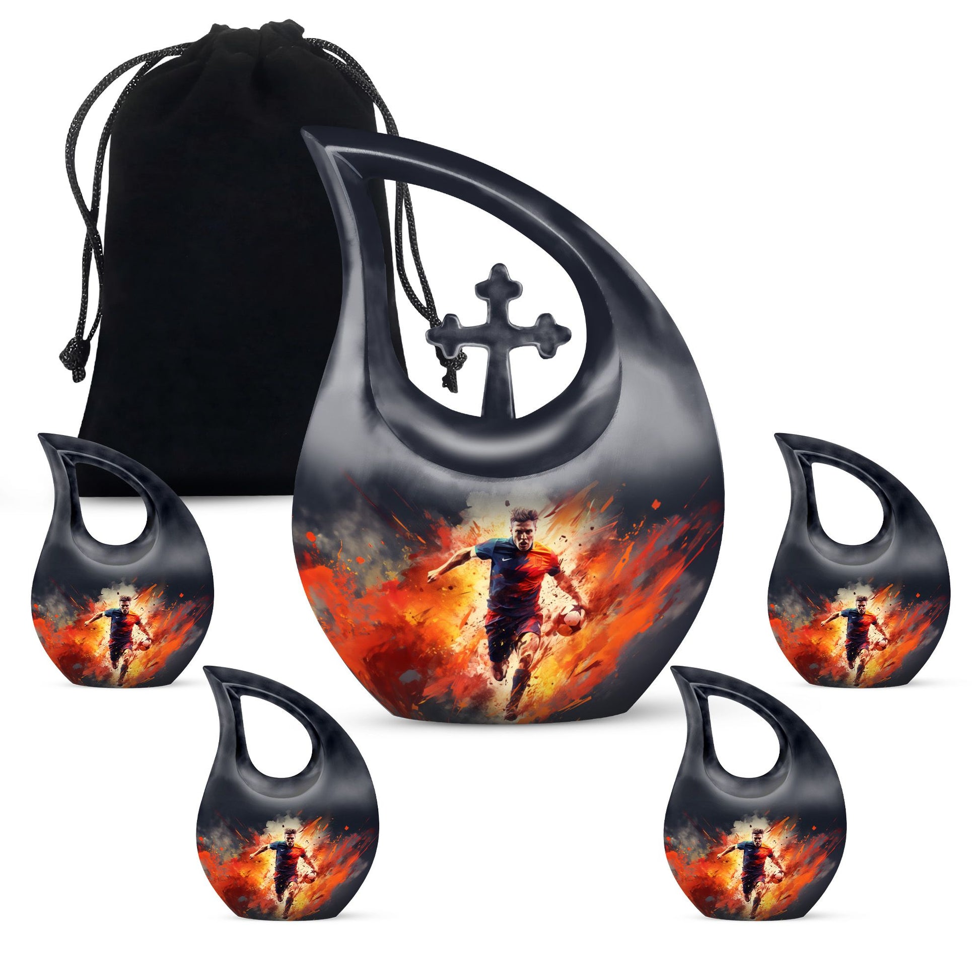 Cross Drop Sports Urn