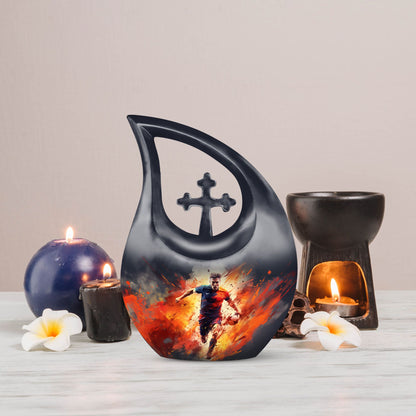 Cross Drop Sports Urn