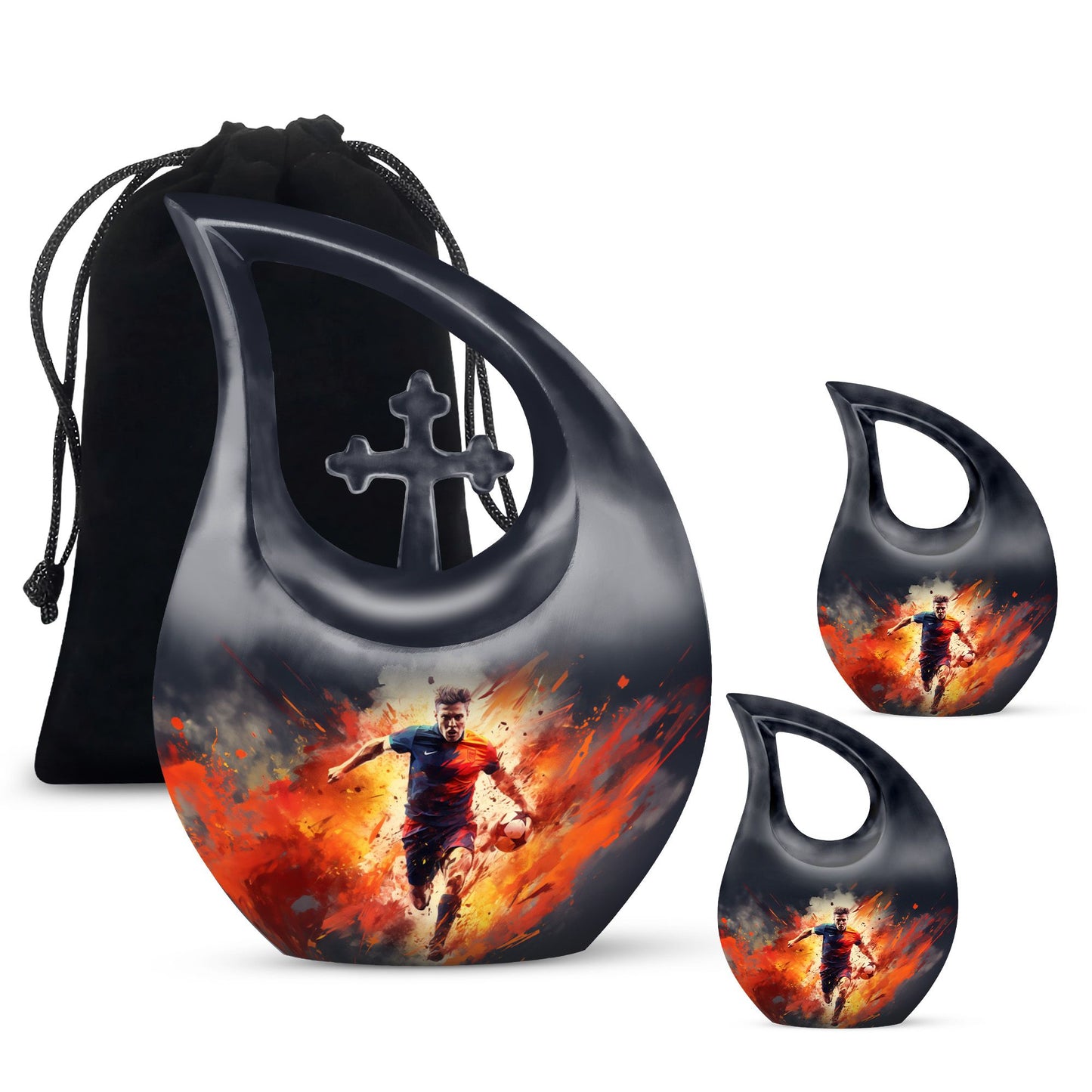 Cross Drop Sports Urn
