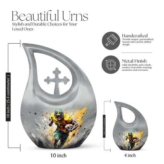 Sports Themed Memorial Urn
