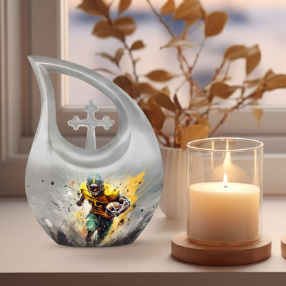 Sports Themed Memorial Urn