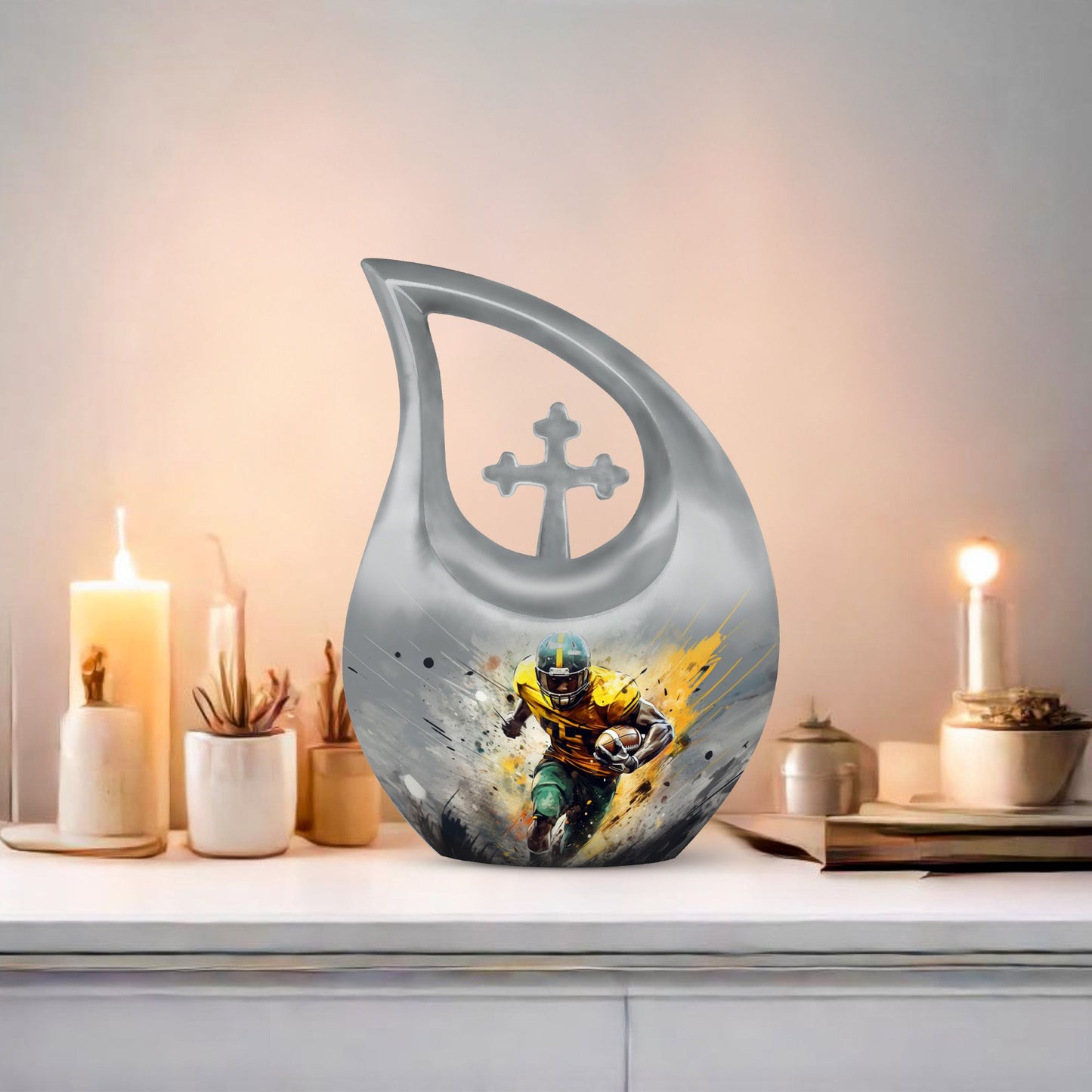 Sports Themed Memorial Urn