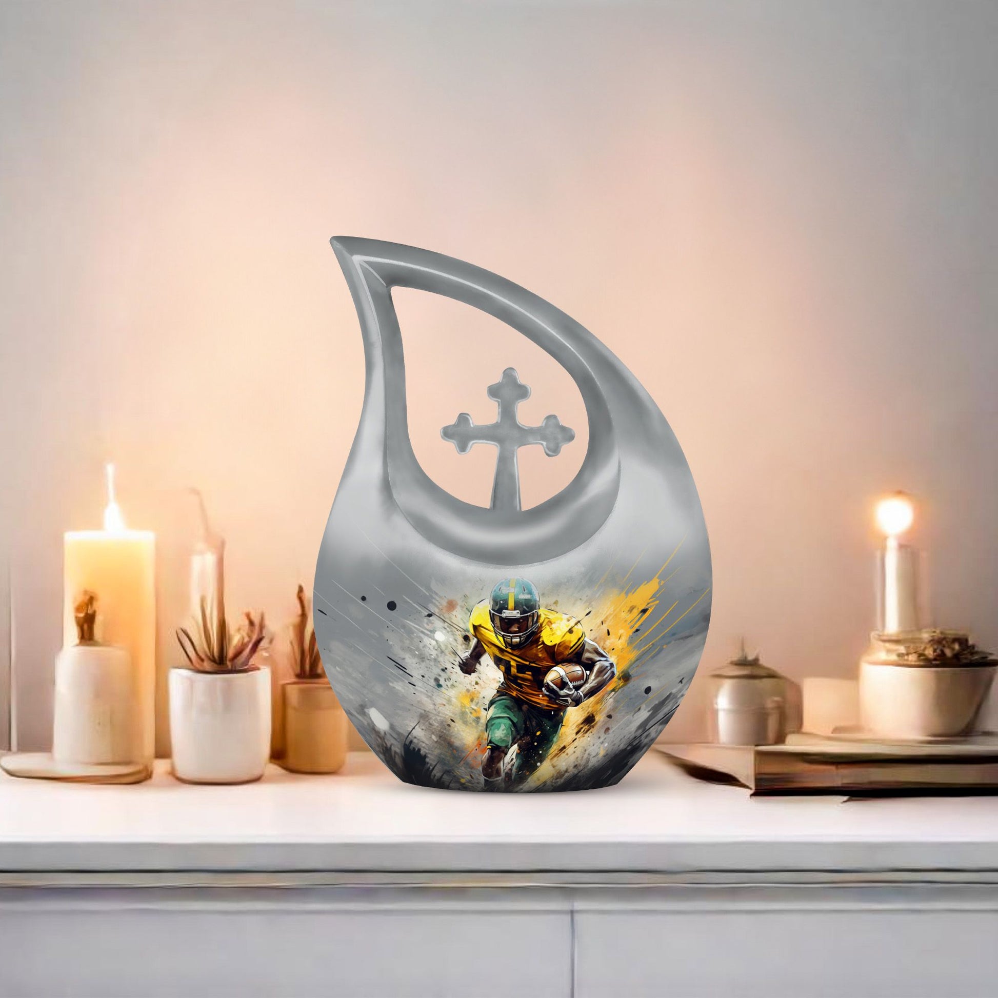 Sports Themed Memorial Urn