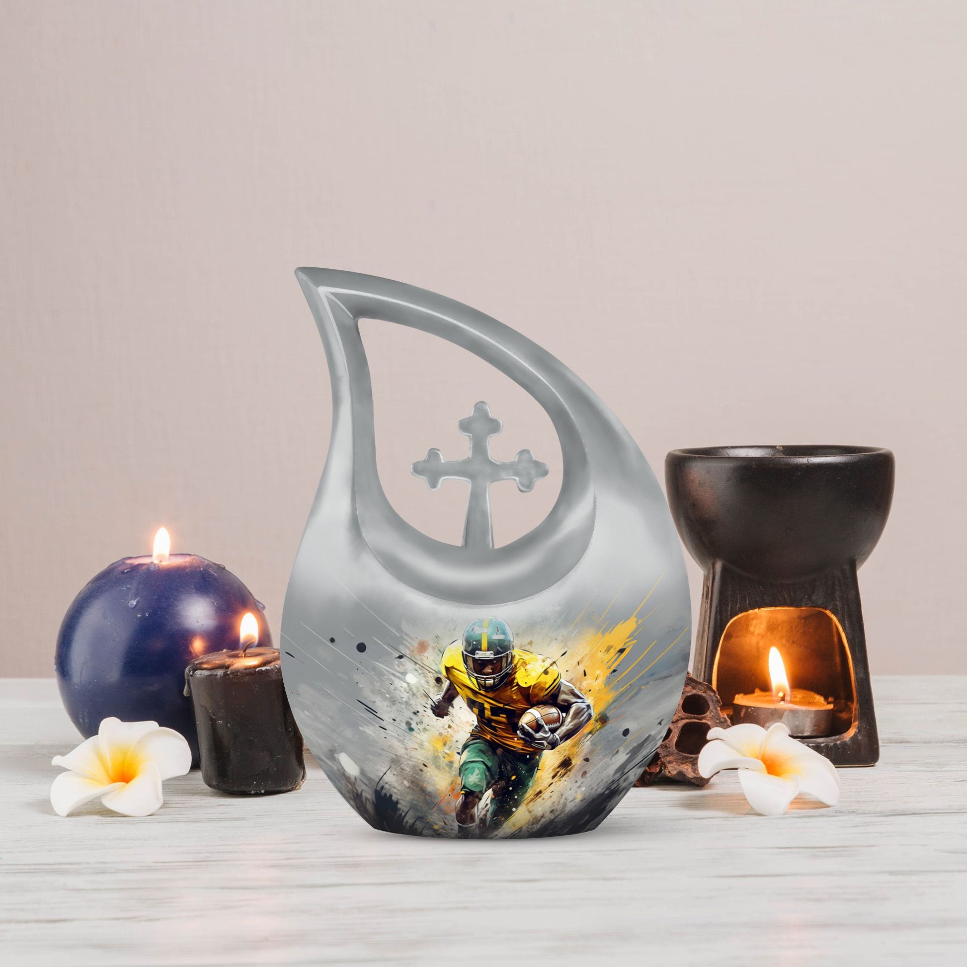 Sports Themed Memorial Urn